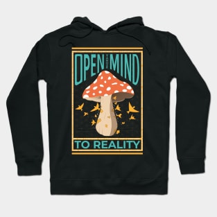 Open Your Mind - Mushroom Design Hoodie